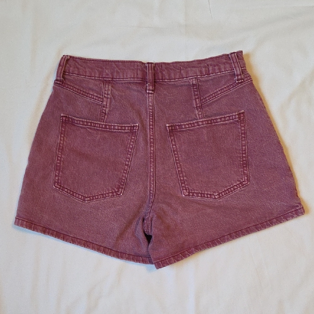 Universal Thread Women's Mauve Jean Shorts - Picture 3 of 3